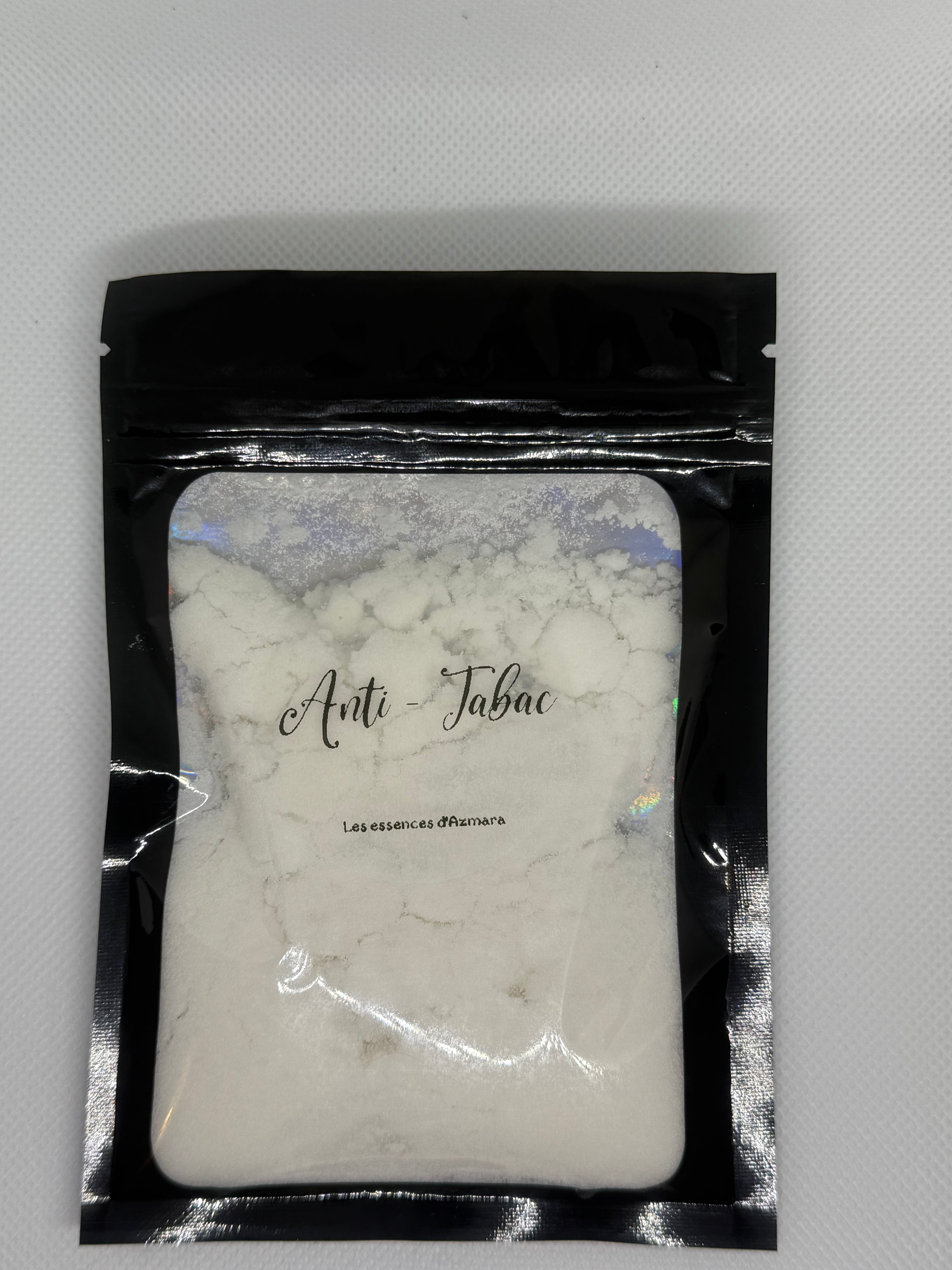 Poudre parfumée anti tabac ￼