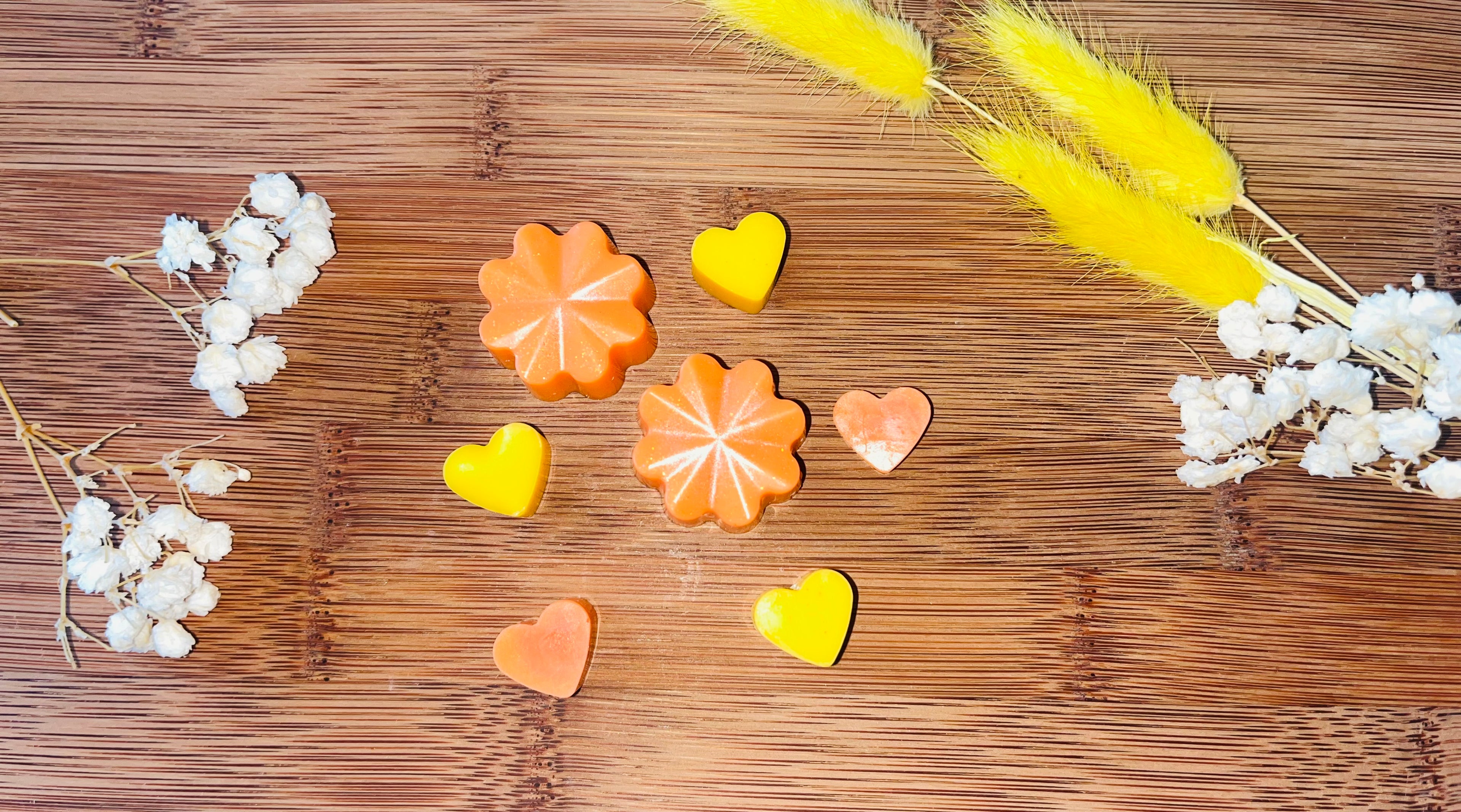 Fondant parfumé pêche monoï