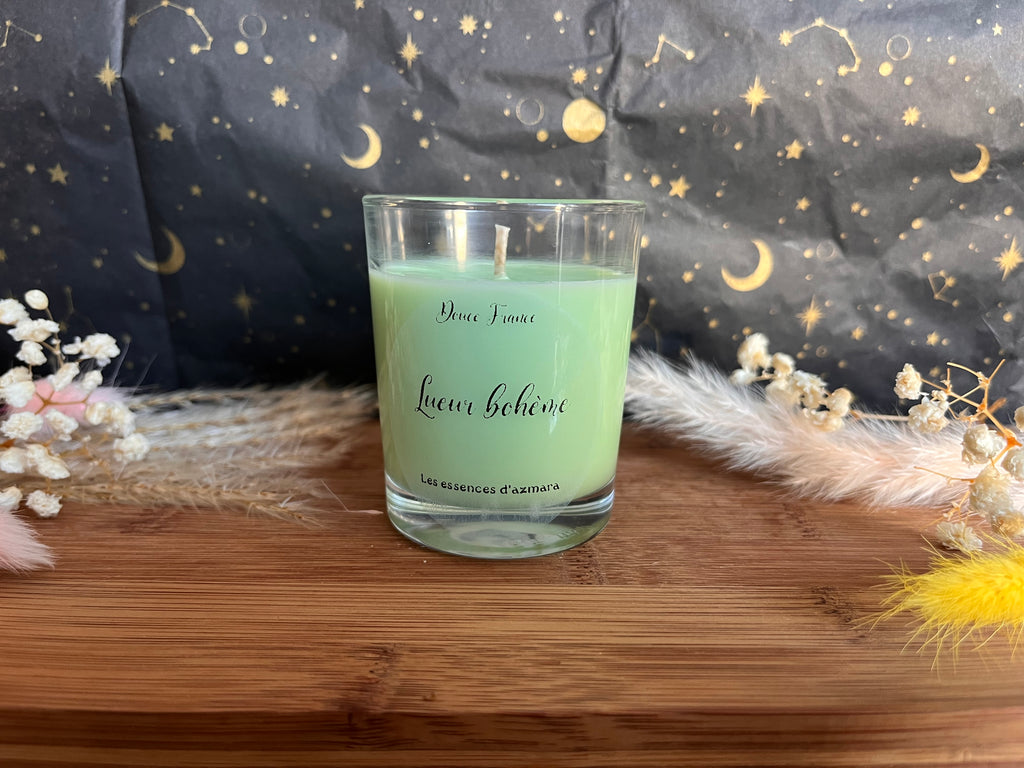 Bougie lueur bohème
