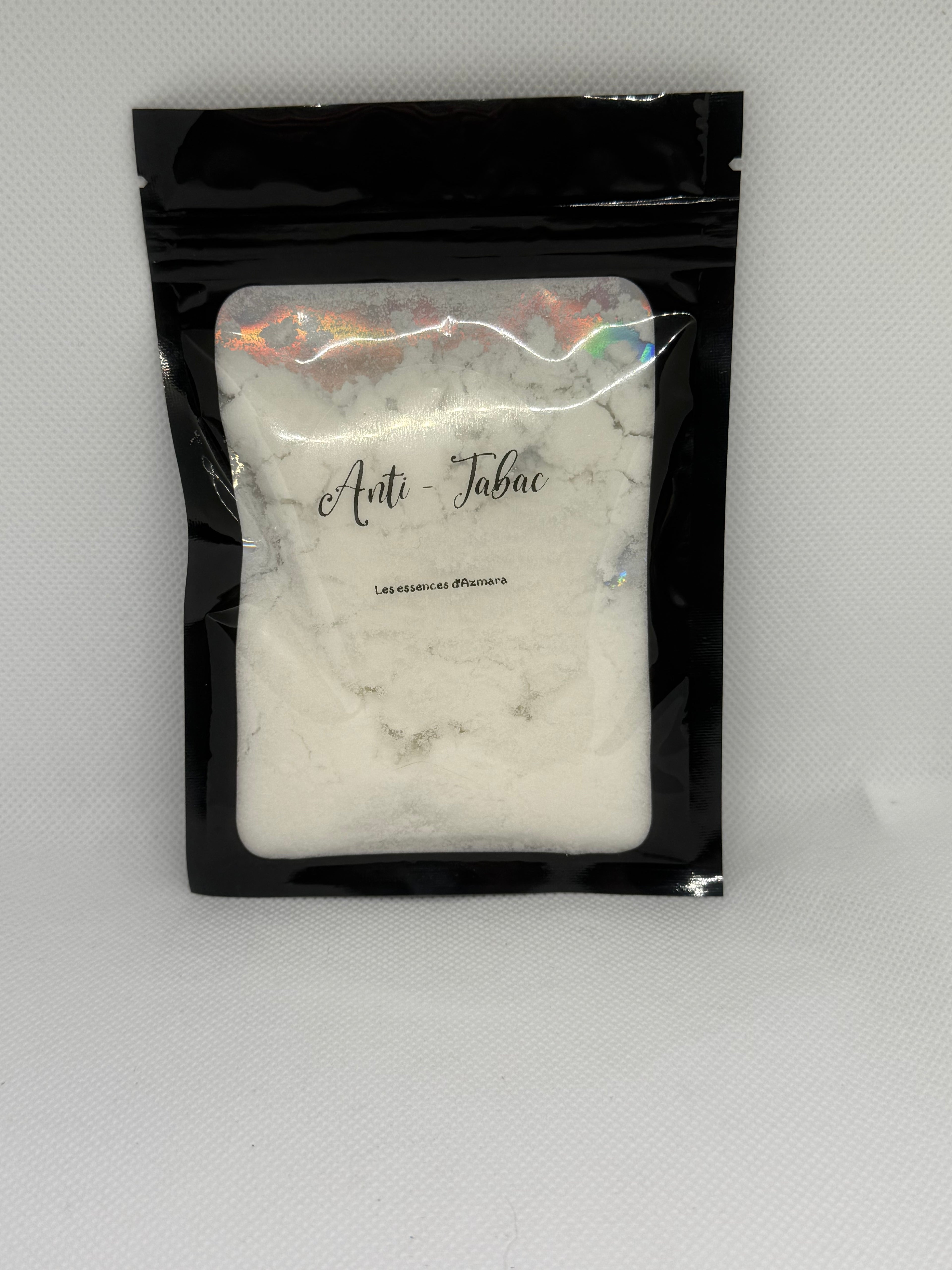 Poudre parfumée anti tabac ￼