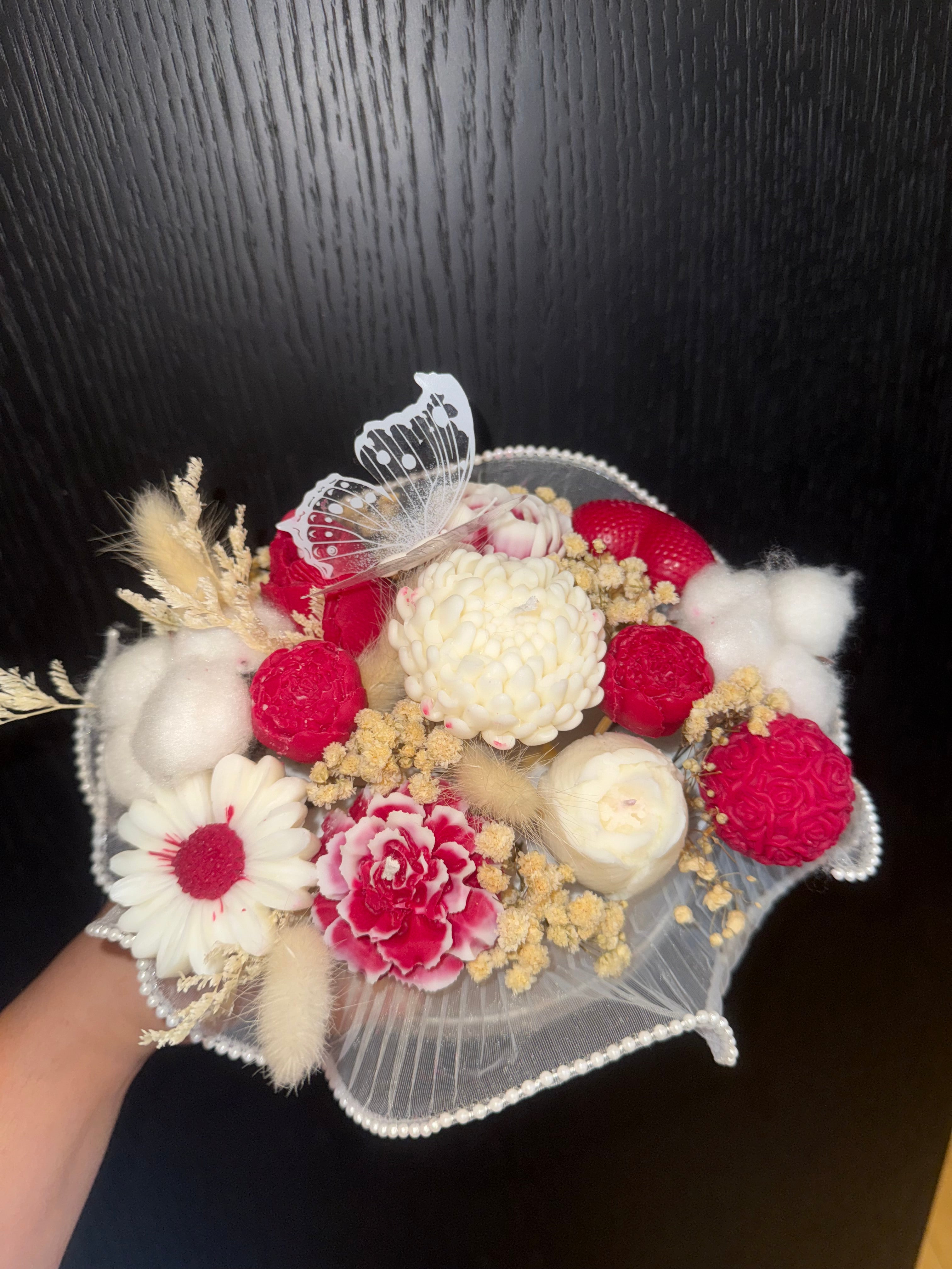 Bouquet de fleurs parfumées ￼